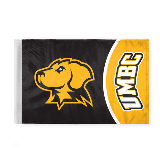 University of Maryland Baltimore County Motorcycle Flag 6 x 9 inch