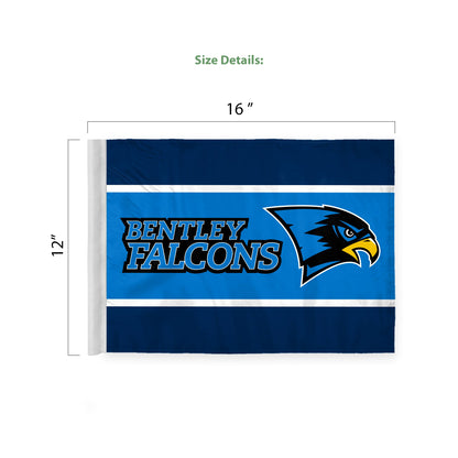 Bentley University Economy Car Flag 12 x 16 inch