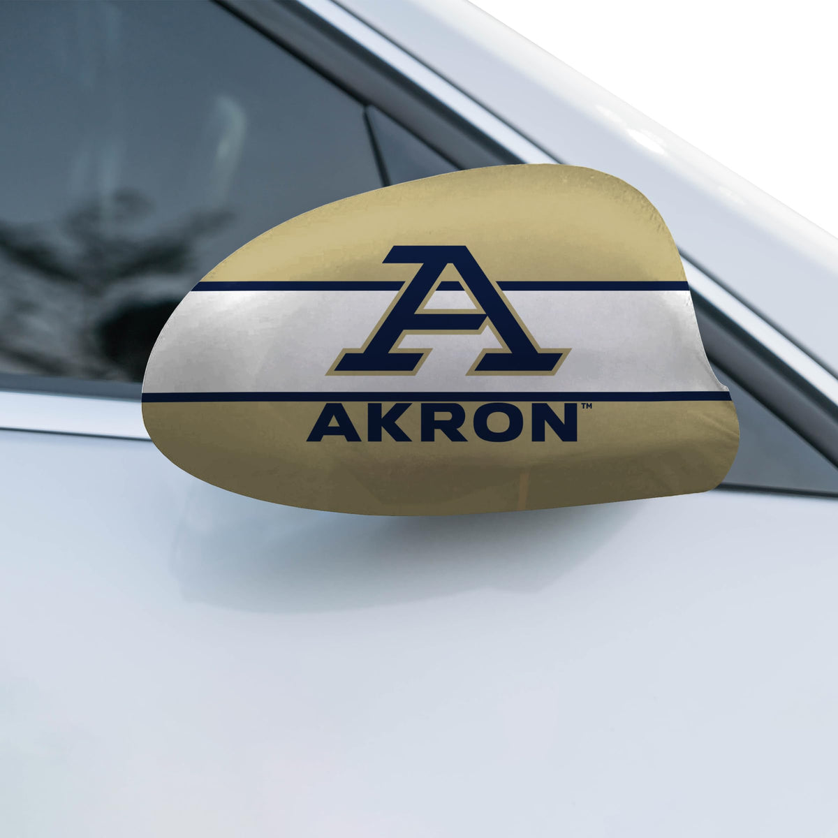 University of Akron Car Mirror Cover 10.6 x 9.5 inch