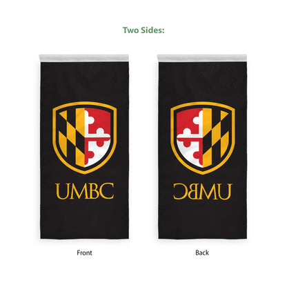 University of Maryland Baltimore County Vertical Banner 2 x 4 ft