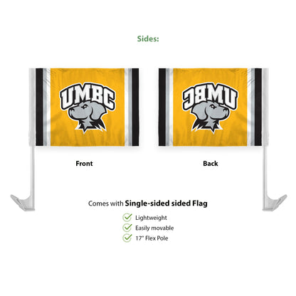 University of Maryland Baltimore County Economy Car Flag 12 x 16 inch