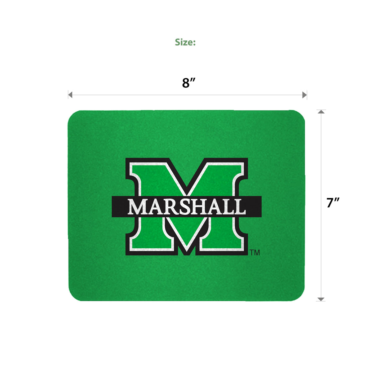 Marshall University Mouse Pad 8 x 7 inch