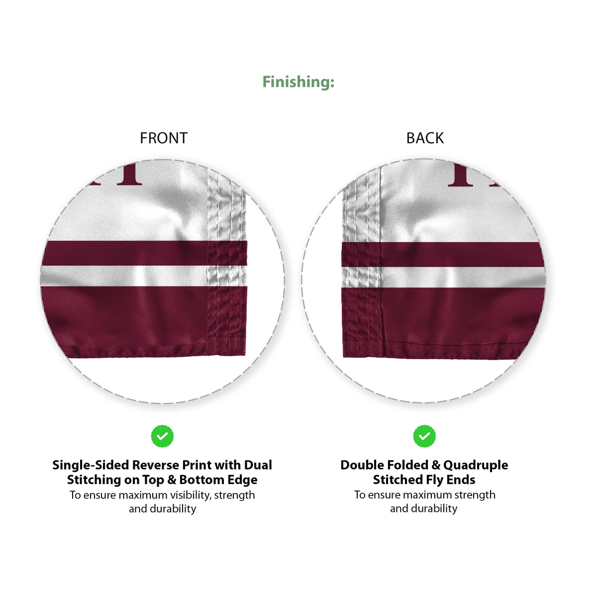 Alabama A&M University Golf Flag 14 x 20 inch