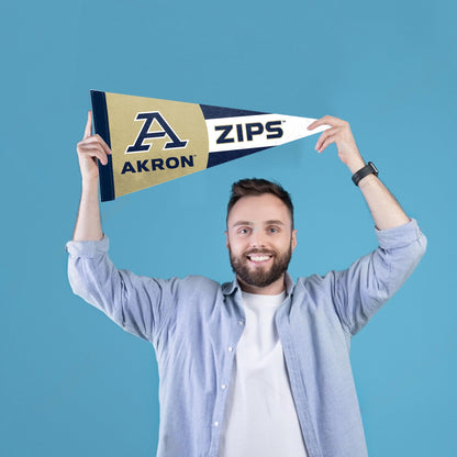 University of Akron Felt Pennant 9 x 24 inch