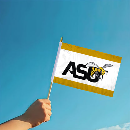 Alabama State University Stick Flag 12 x 18 inch