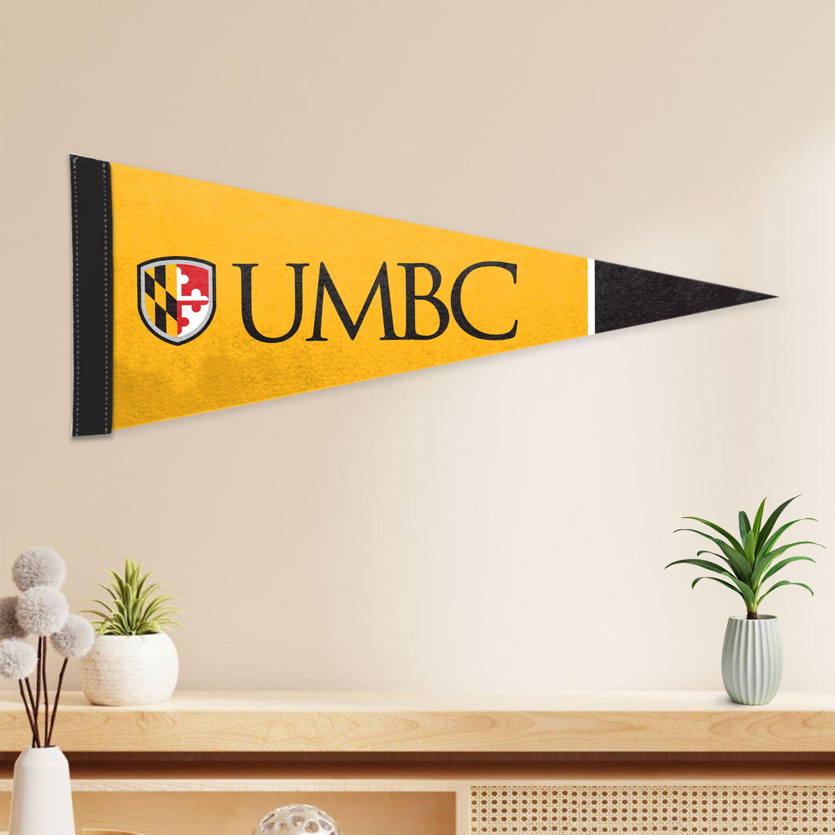University of Maryland Baltimore County Felt Pennant 12 x 30 inch