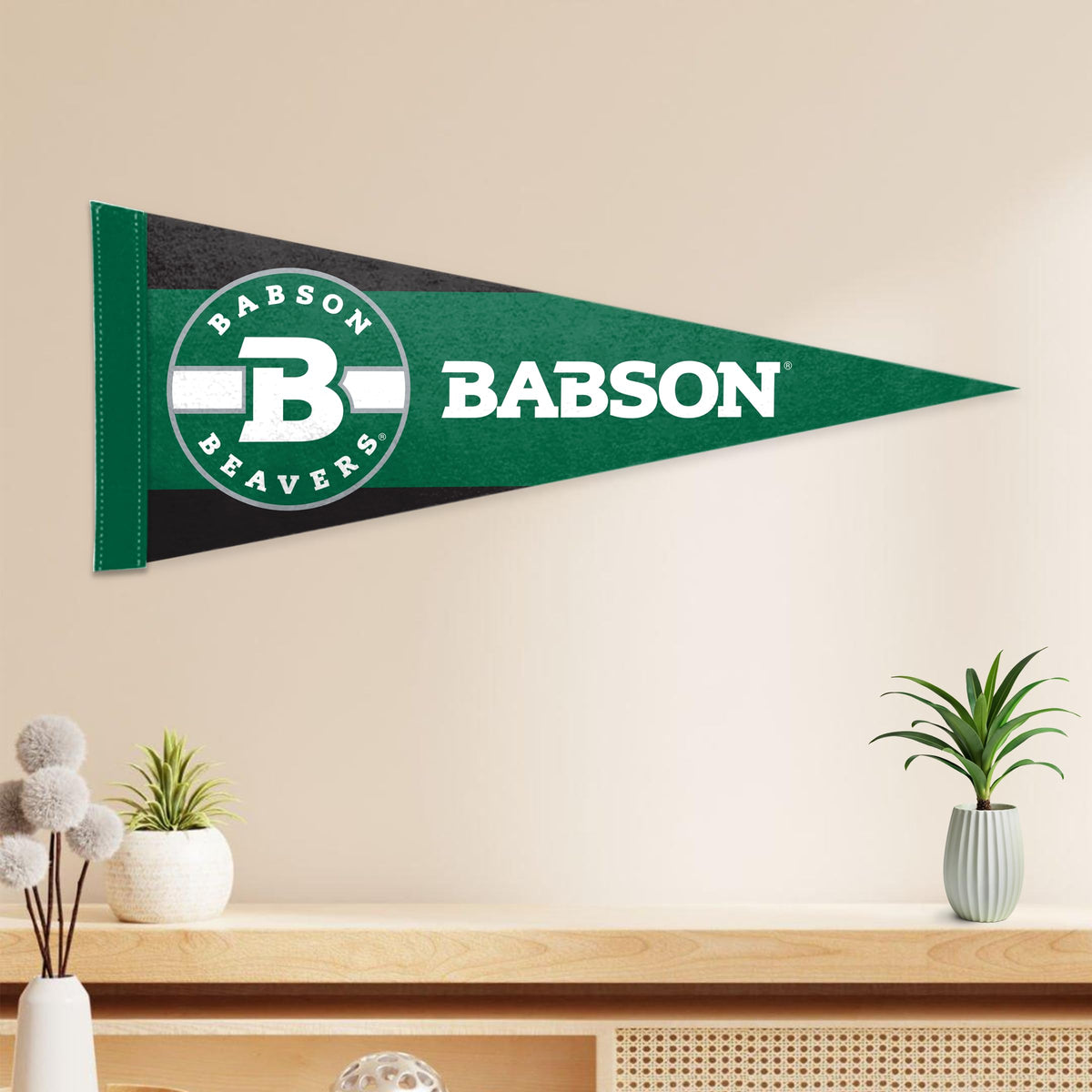 Babson College Felt Pennant 12 x 30 inch