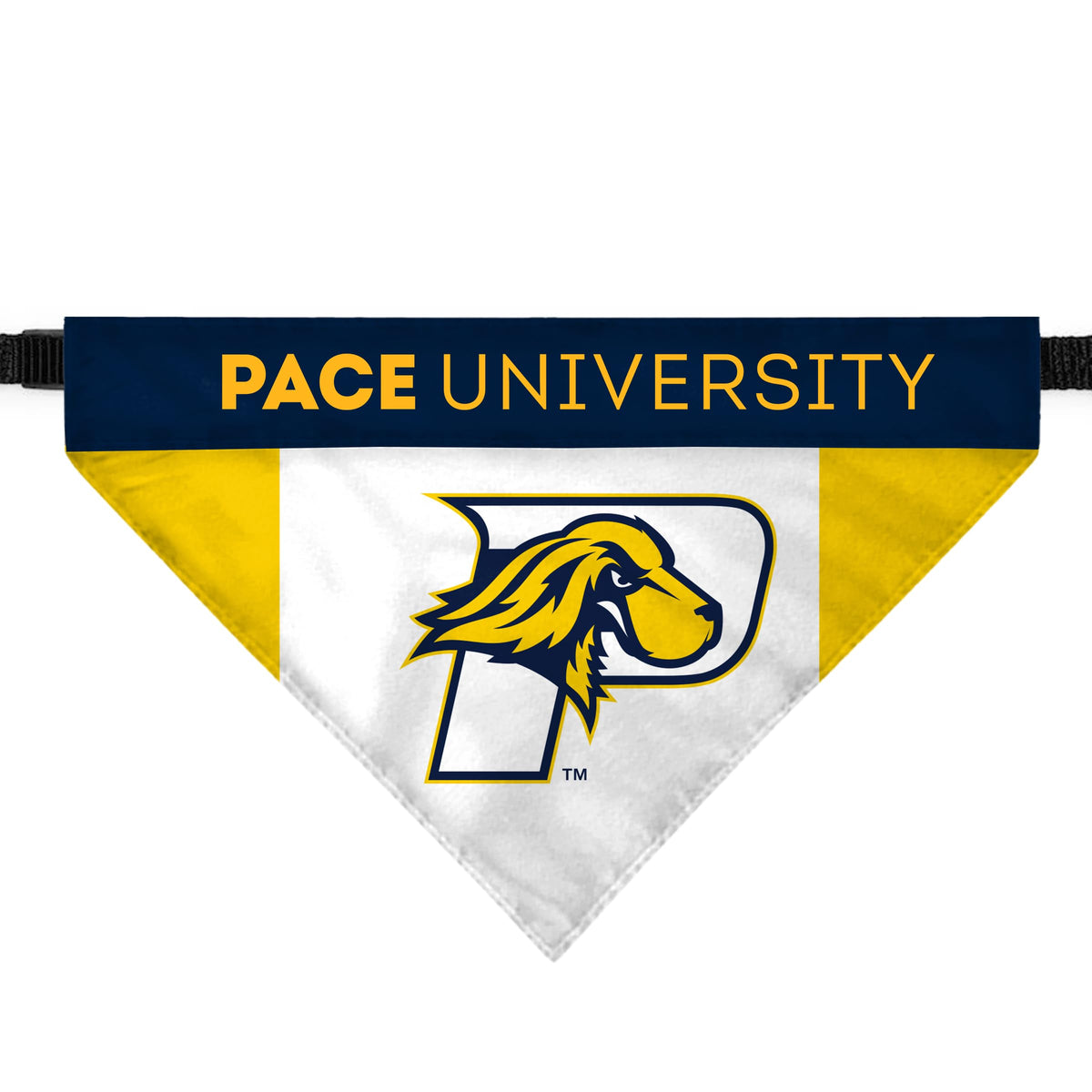 Pace University Pet Bandana 9.75 x 6.5 inch