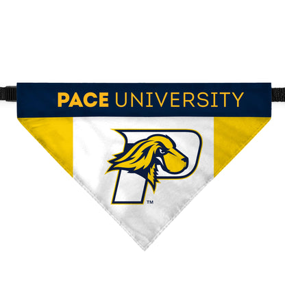Pace University Pet Bandana 9.75 x 6.5 inch