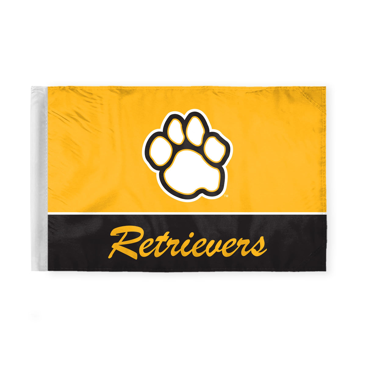 University of Maryland Baltimore County Motorcycle Flag 6 x 9 inch