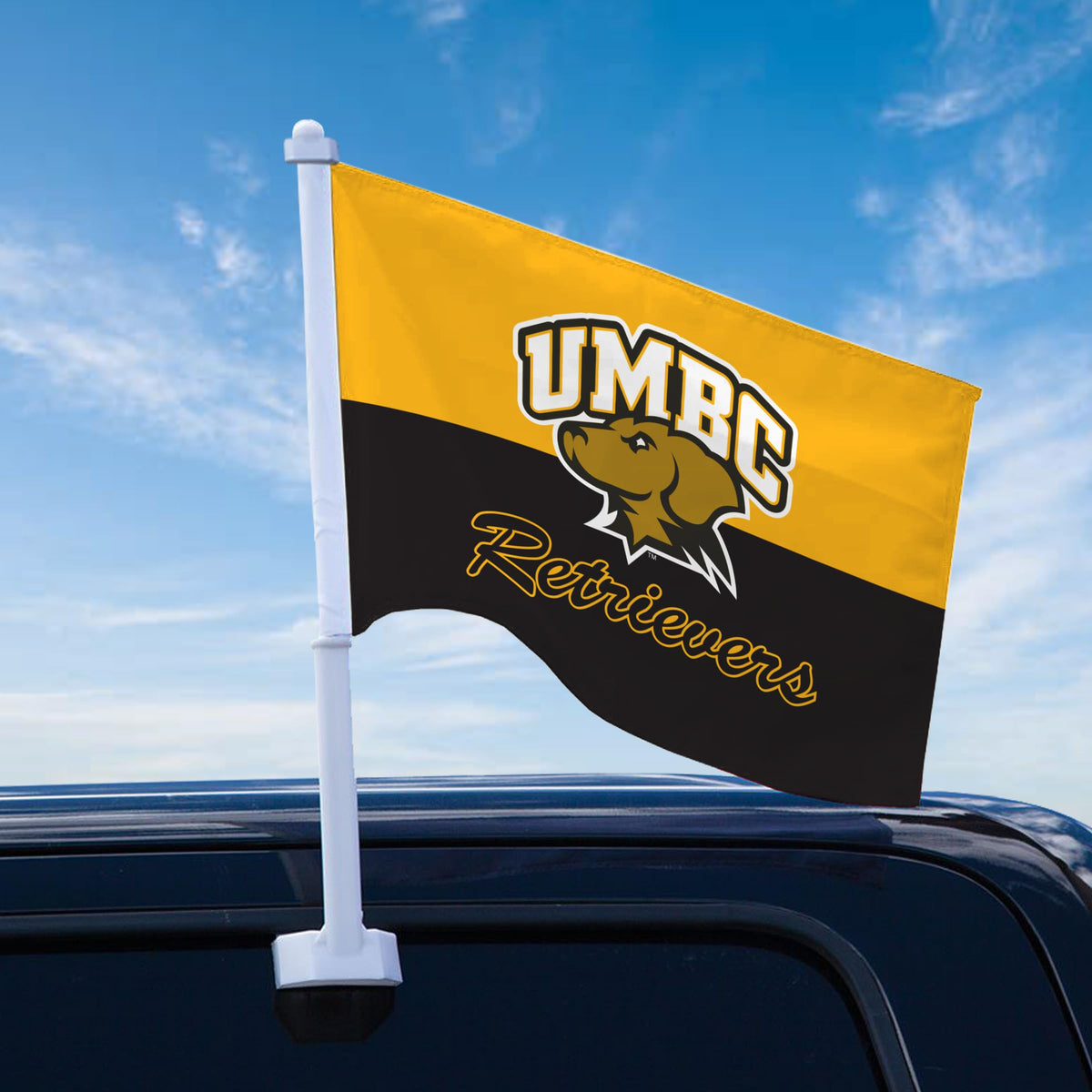 University of Maryland Baltimore County Premium Car Flag 10.5 x 15 inch