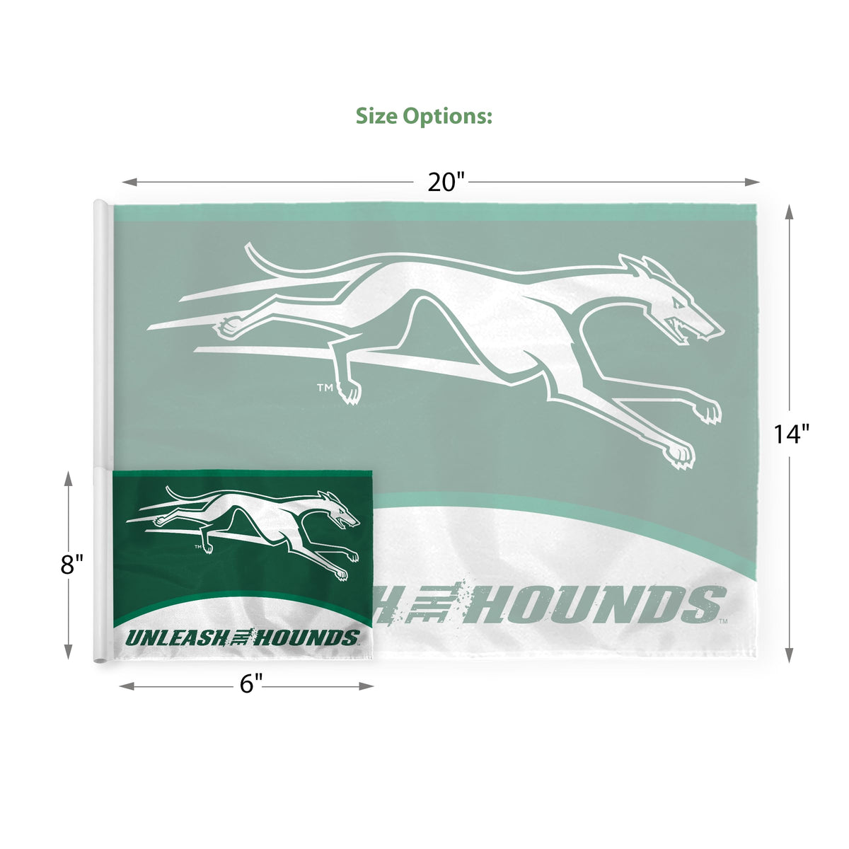 Loyola Maryland University Golf Flag 14 x 20 inch