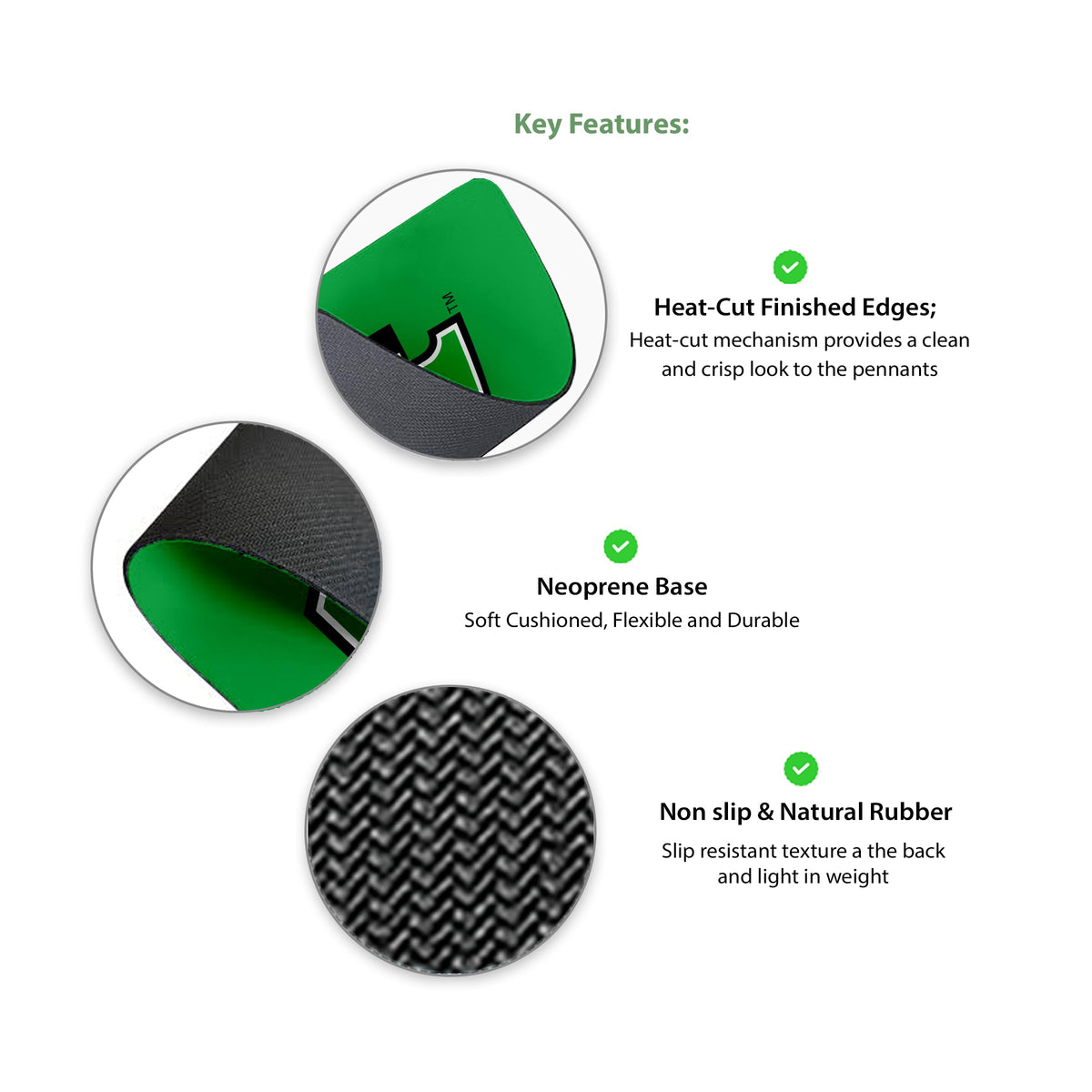 Marshall University Mouse Pad 8 x 7 inch