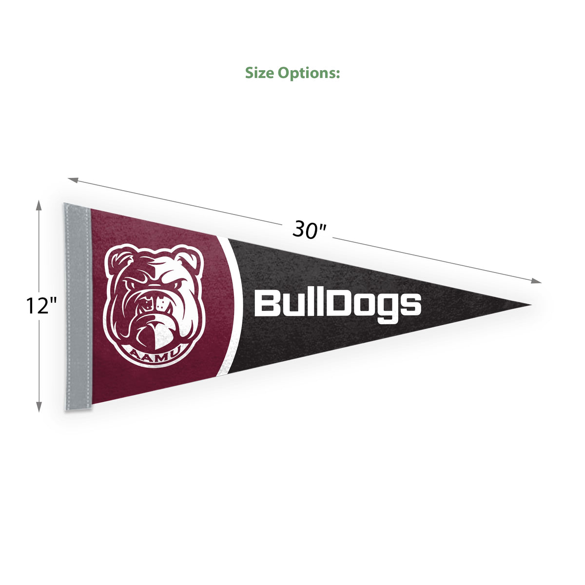 Alabama A&M University Felt Pennant 12 x 30 inch