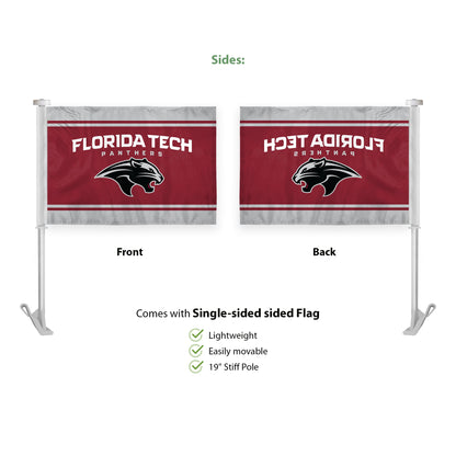Florida Institute of Technology Premium Car Flag 10.5 x 15 inch