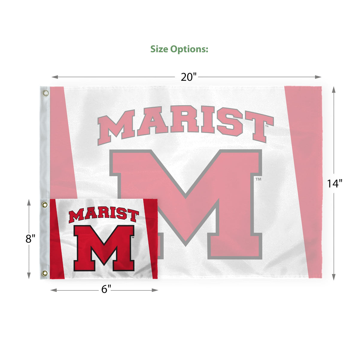 Marist University Golf Flag 14 x 20 inch