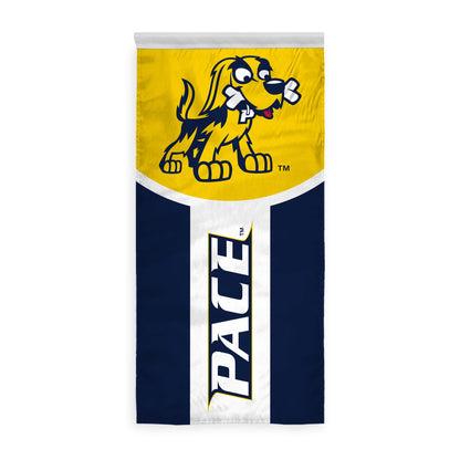 Pace University Vertical Banner 2 x 4 ft