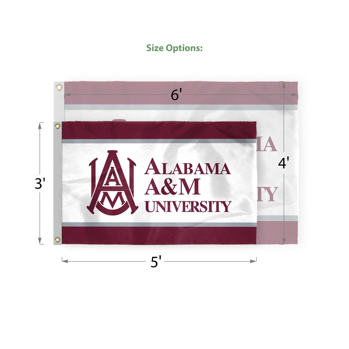 Alabama A&M University Flag 3 ft x 5 ft
