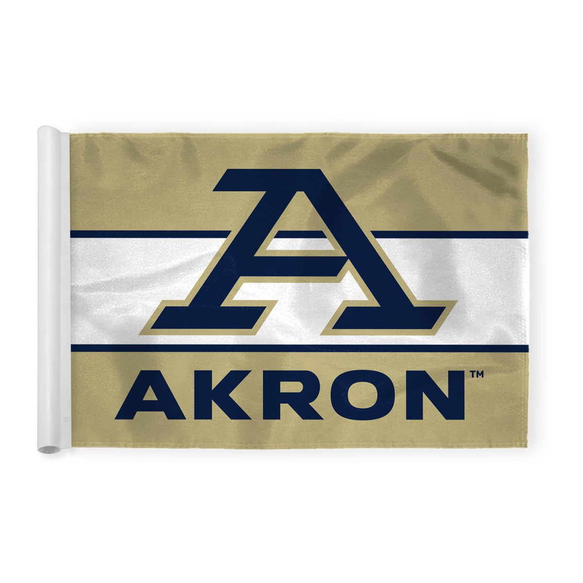 University of Akron Golf Flag 6 x 8 inch