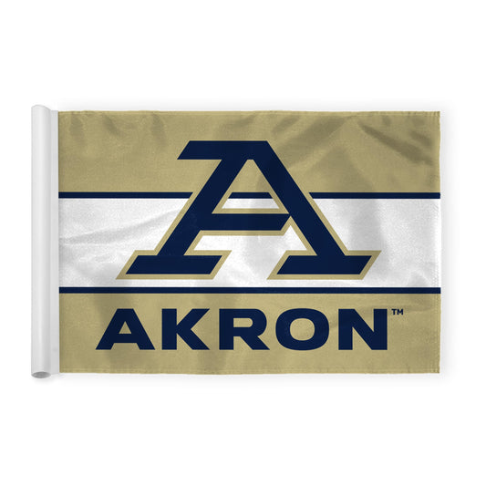 University of Akron Golf Flag 6 x 8 inch