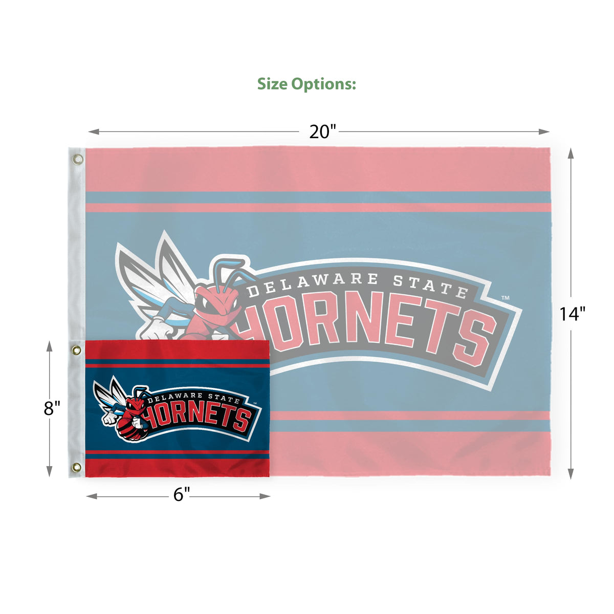Delaware State University Golf Flag 14 x 20 inch
