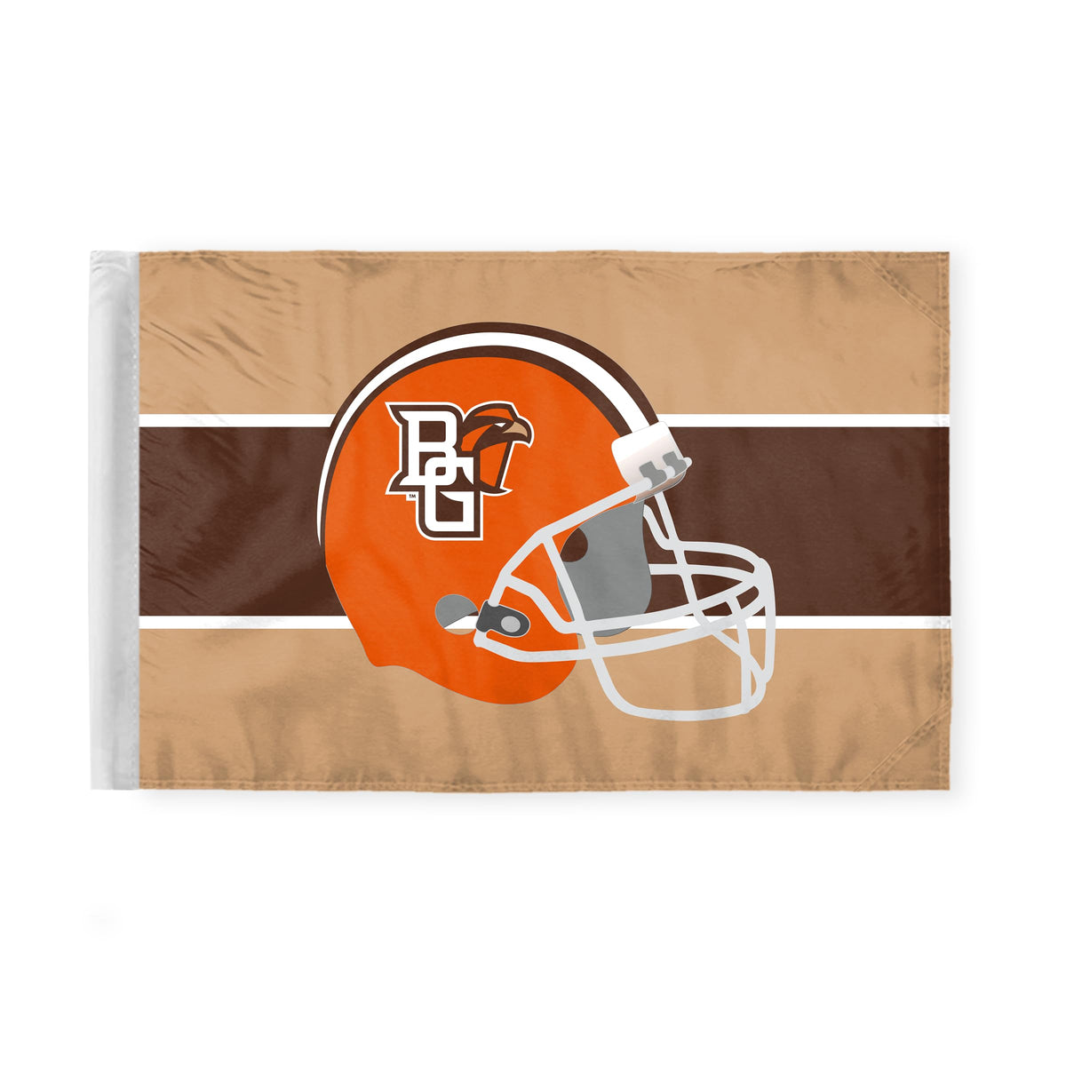 Bowling Green State University Motorcycle Flag 6 x 9 inch