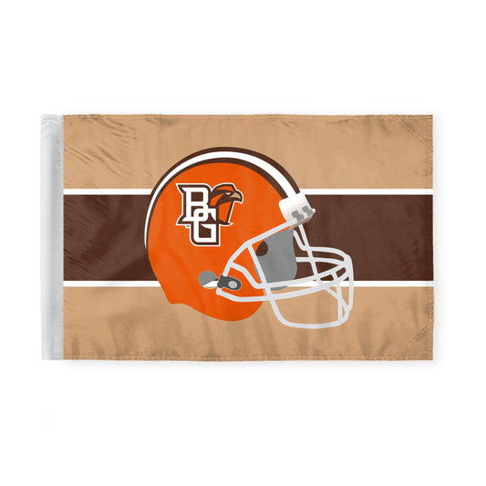 Bowling Green State University Motorcycle Flag 6 x 9 inch