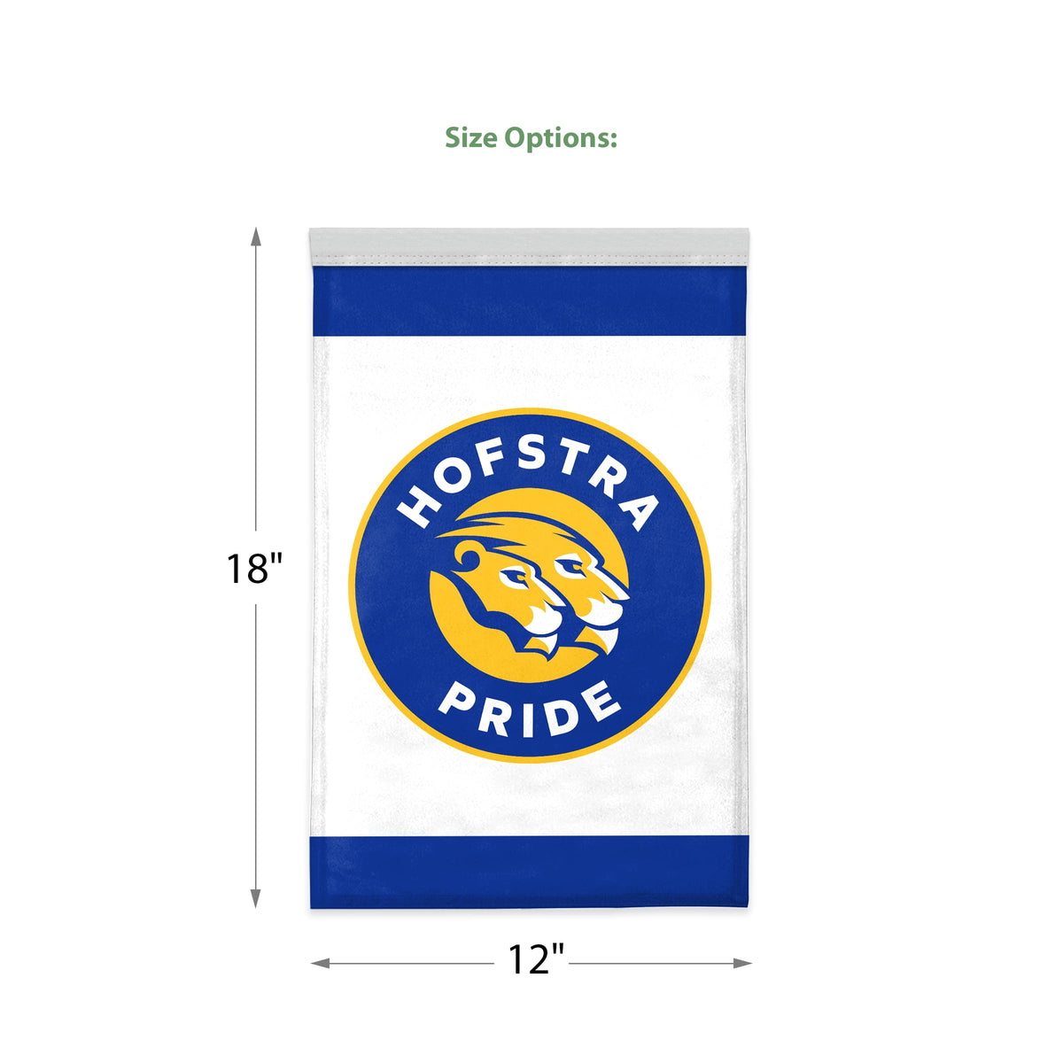 Hofstra University Garden Flag 12 x 18 inch