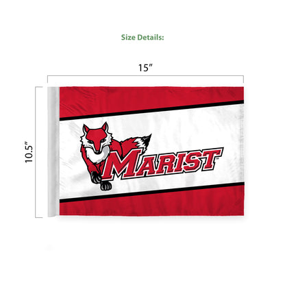 Marist University Premium Car Flag 10.5 x 15 inch