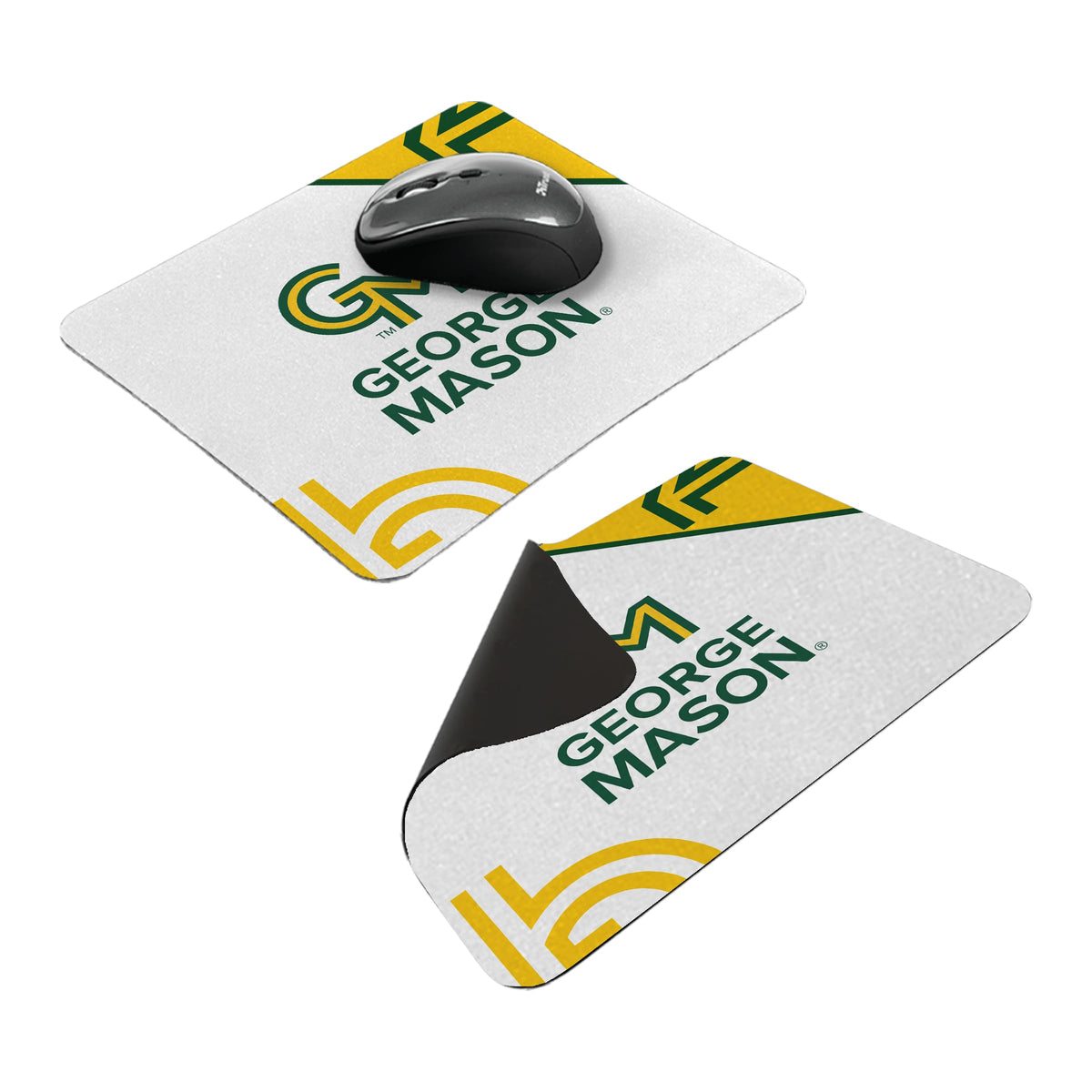 AGAS George Mason GMU University Mouse Pad - Patriots College Gear, Gaming Accessories, Office Decor, Gift for Fans, Sports Merchandise Unisex, Soft Fabric Smooth Mousepad