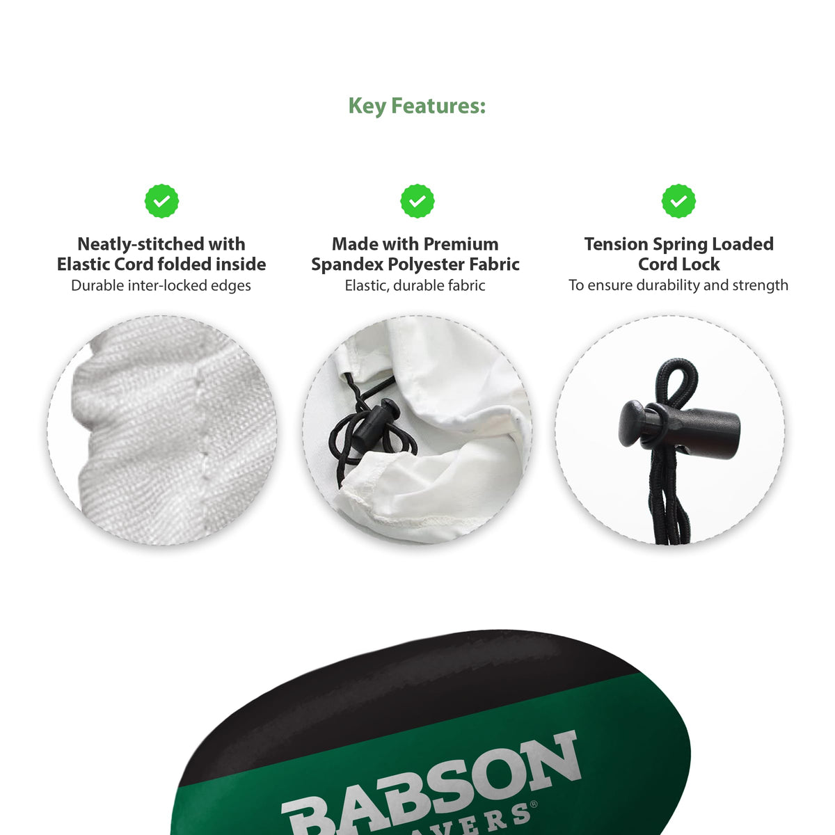 Babson College Mirror Cover 10.6 x 9.5 inch