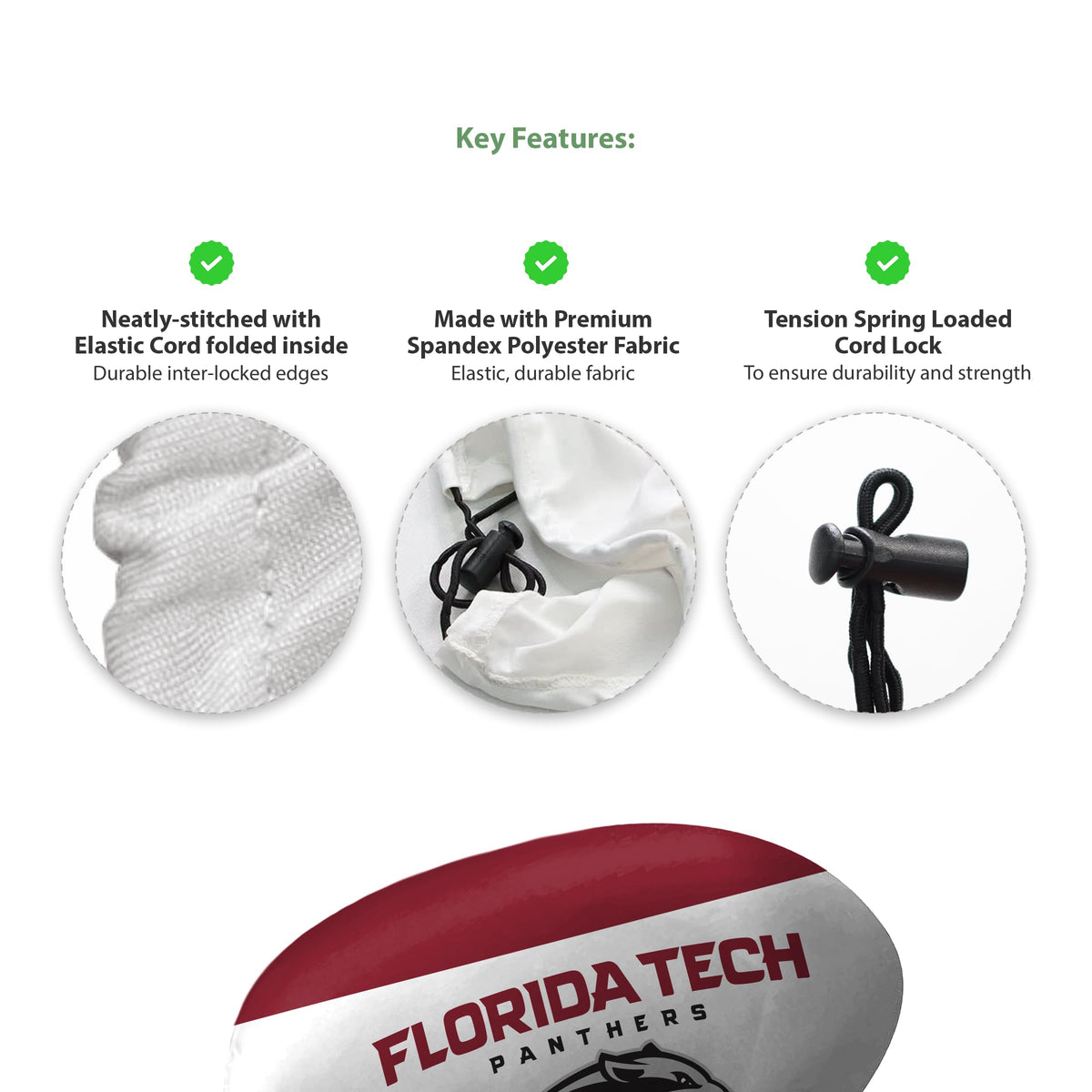 Florida Institute of Technology Mirror Cover 11.8 x 9.5 inch