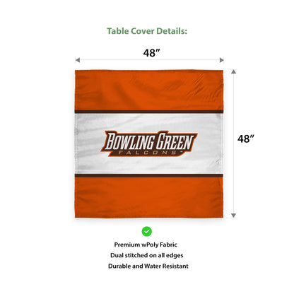 Bowling Green State University Table Cover 48 x 48 inch