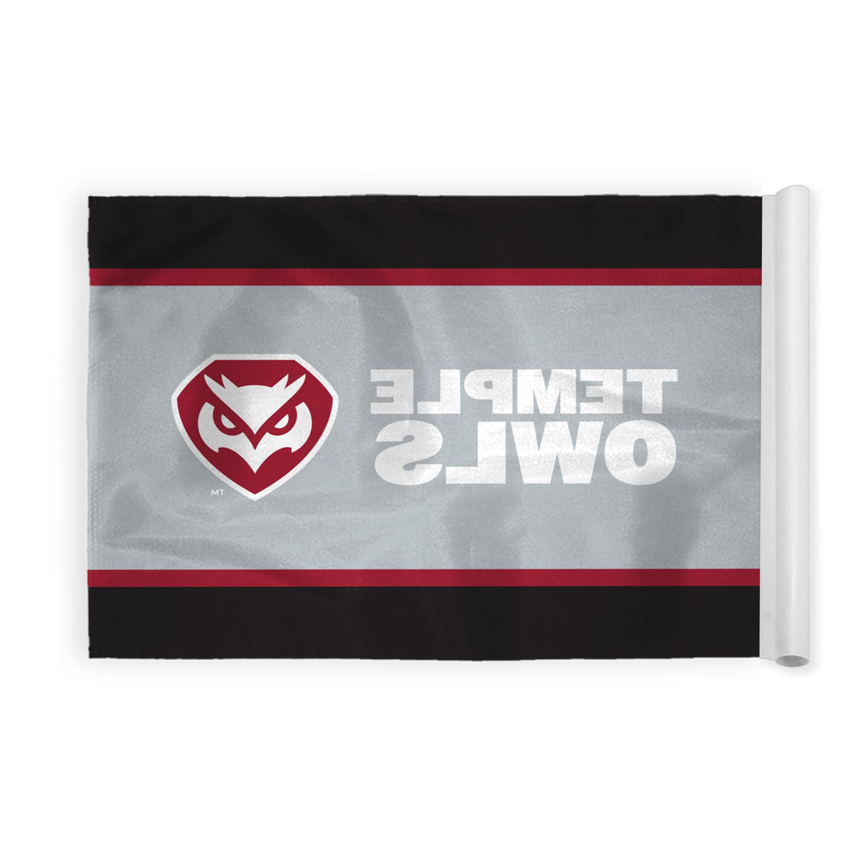 AGAS Temple University Golf Flag 6x8 inch - Tube