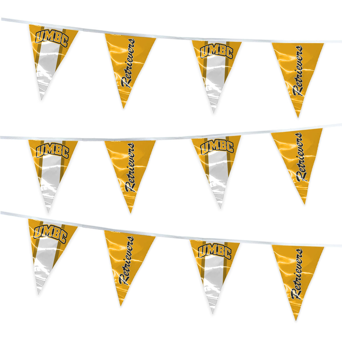 University of Maryland Baltimore County Pennant Banner String 4 x 6 inch