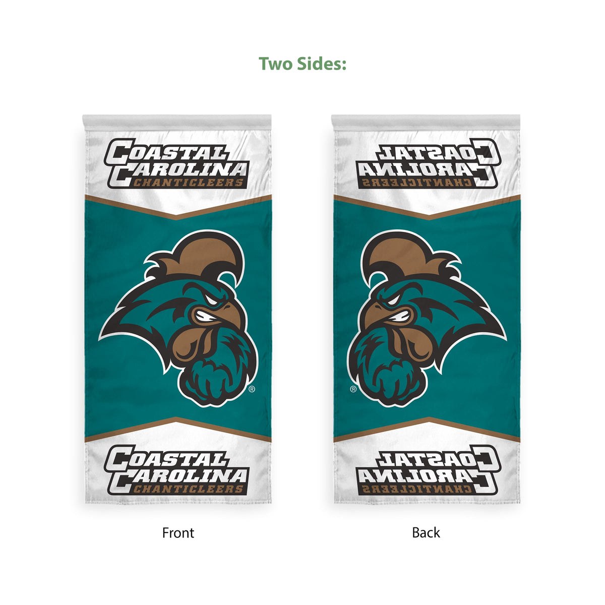 AGAS Coastal Carolina CCU University House Flag Chanticleers Banner 2' x 4'