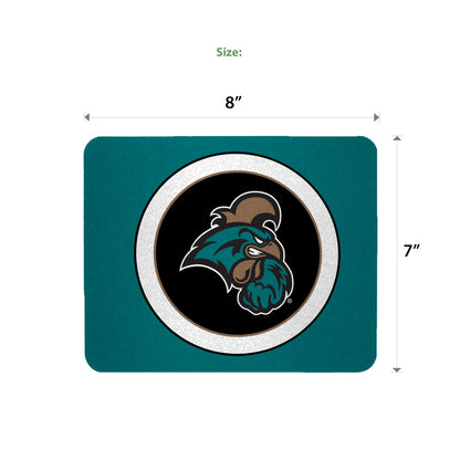 AGAS Coastal Carolina CCU University Mouse Pad - College Gear, Gaming Accessories, Office Decor, Gift for Fans, Sports Merchandise Unisex, Soft Fabric Smooth Mousepad