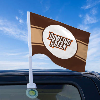 Bowling Green State University Economy Car Flag 12 x 16 inch
