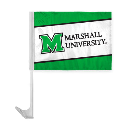 Marshall University Economy Car Flag 12 x 16 inch
