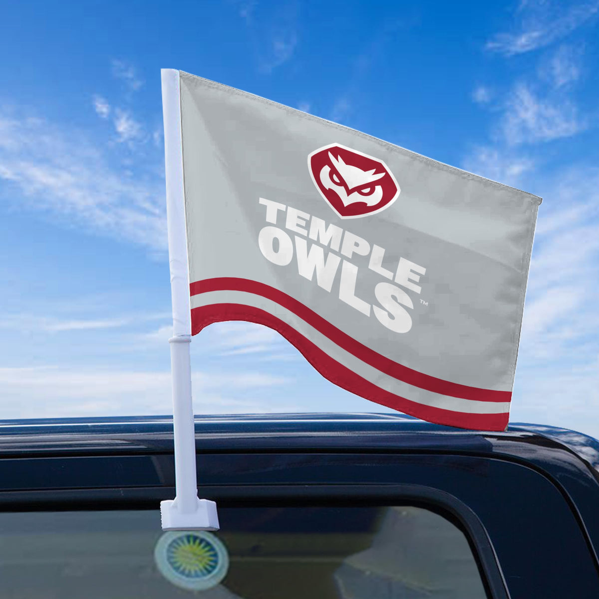 AGAS Temple University 12x16in Economy Car Flags