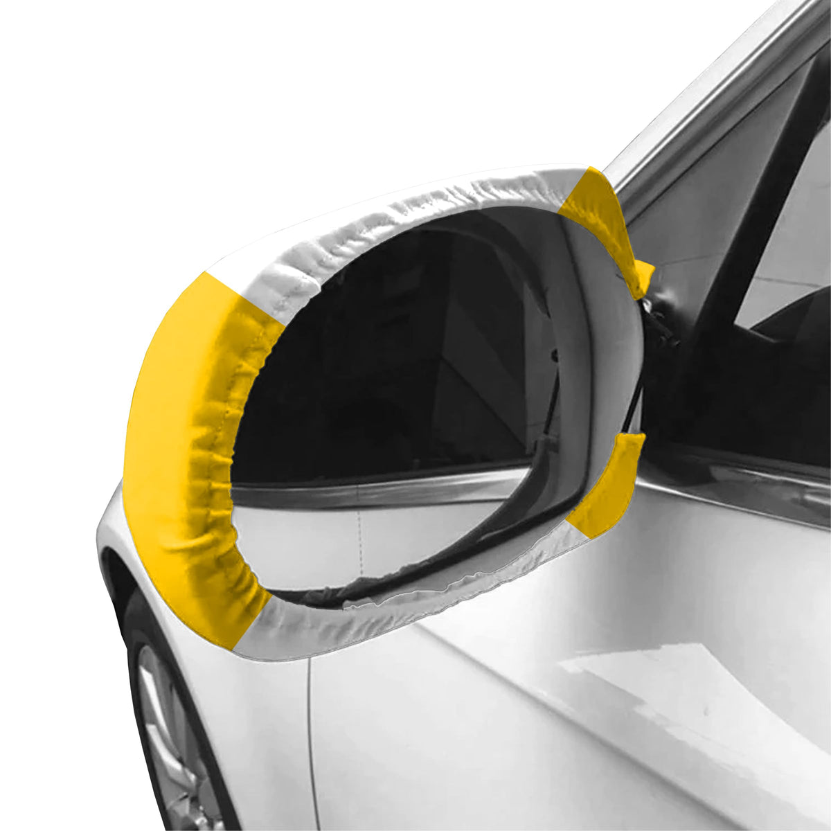 Drexel DU Dragons Car Mirror Covers with College Logo, Large- 4-Way Durable Stretchy Material Spandex Poly, Weather Resistant