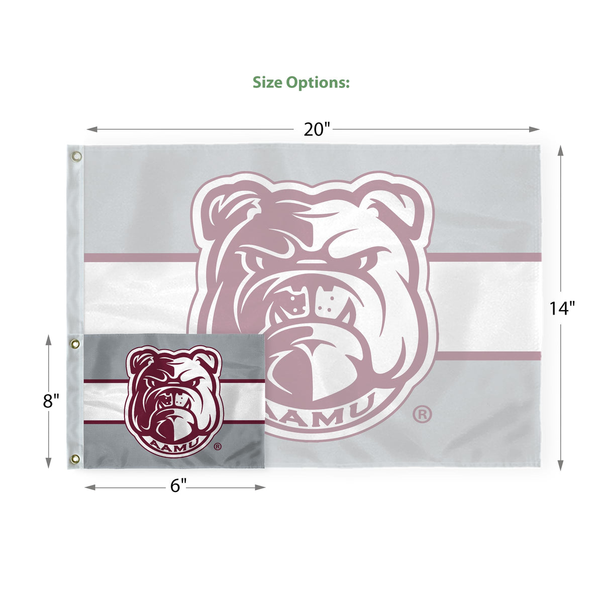 Alabama A&M University Golf Flag 14 x 20 inch