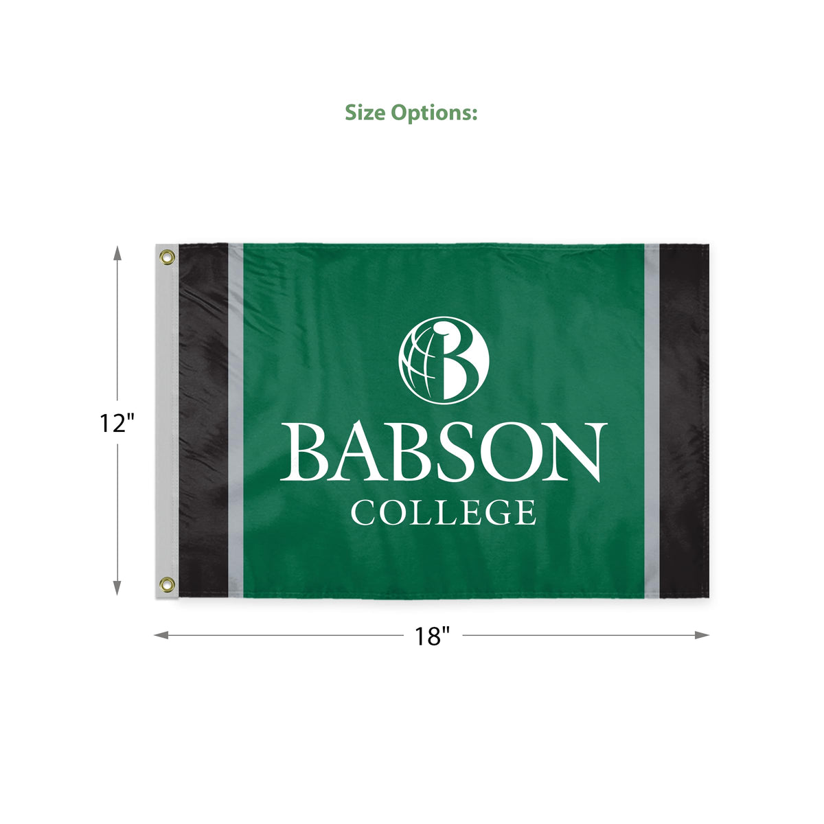 Babson College Flag 12 x 18 inch