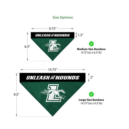 Loyola Maryland University Pet Bandana 14.75 x 9.5 inch