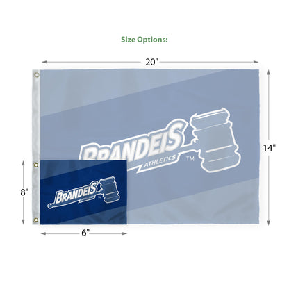 Brandeis University Golf Flag 14 x 20 inch