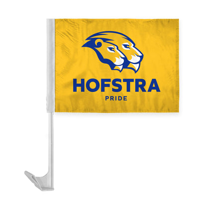Hofstra University Economy Car Flag 12 x 16 inch