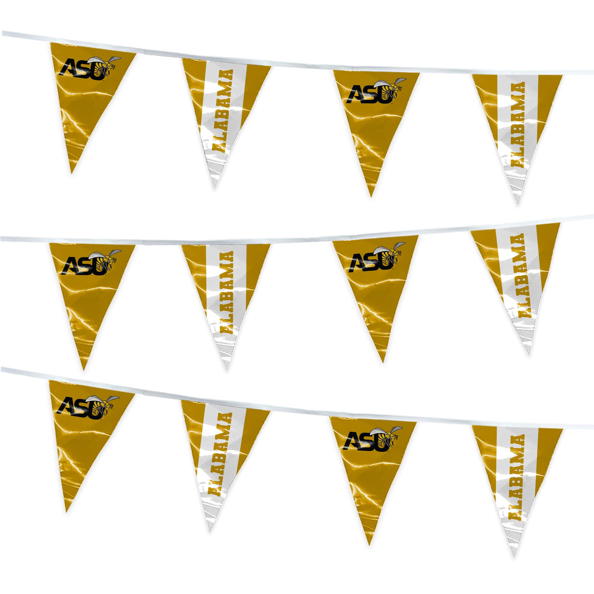 Alabama State University Pennant String 4 x 6 inch