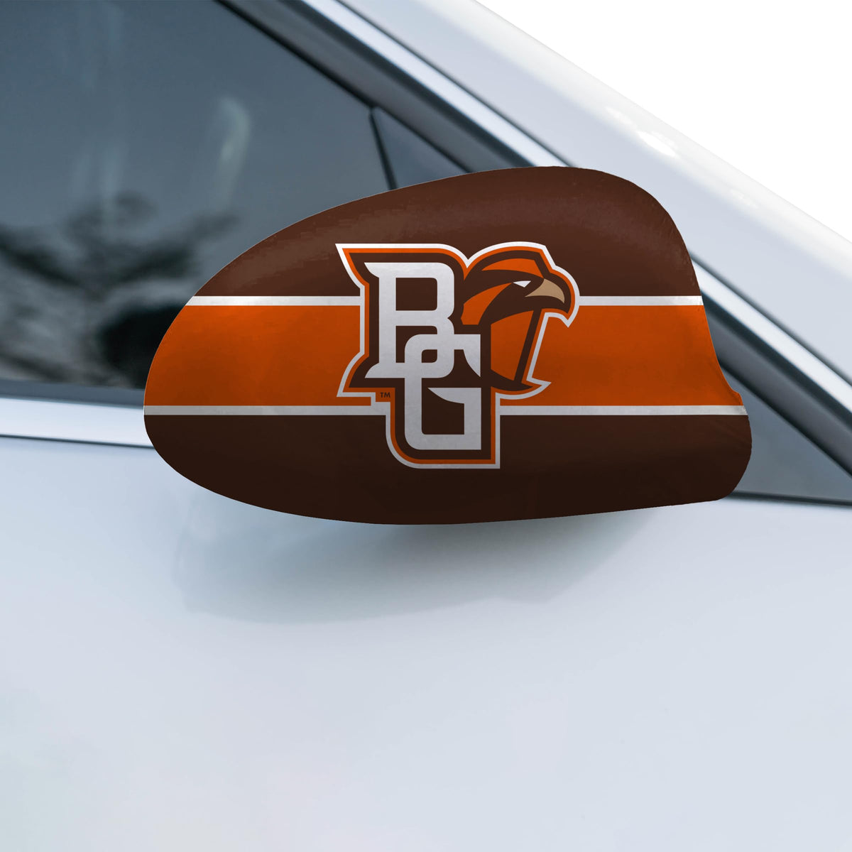 Bowling Green State University Car Mirror Cover 10.6 x 9.5 inch