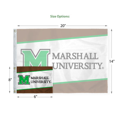 Marshall University Golf Flag 14 x 20 inch