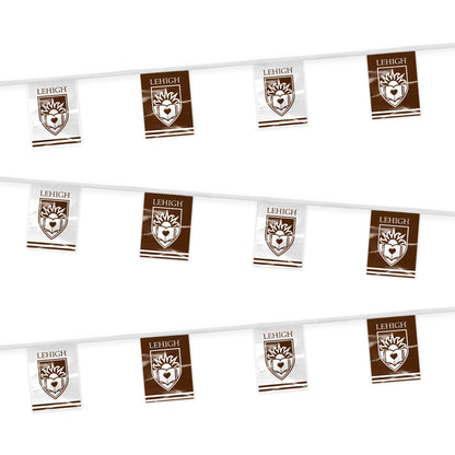AGAS 30' Lehigh Lu University Decorations, Graduation Pennant Flags, Football Décor for Congrats Grad Party
